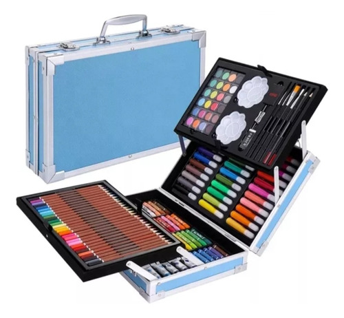 Set Creativo, Kit De Arte, Maleta Colores Marcadores 145 Pcs