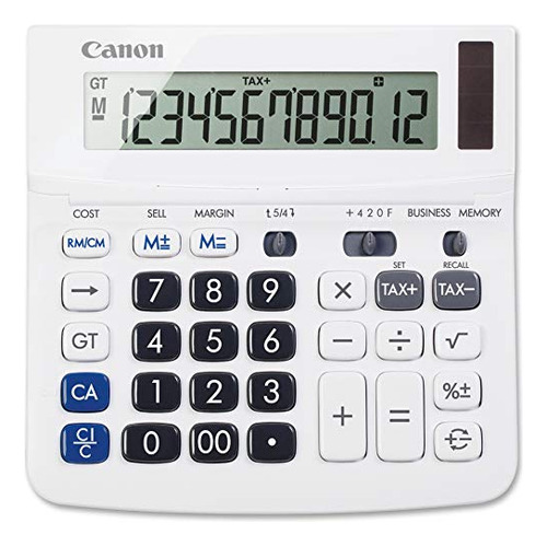 Calculadora Canon Tx220tsii Sobremesa De 12 Dígitos Blanca.