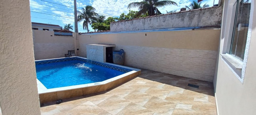 Imagem 20 de 25 de Casa Com Piscina, Área Gourmet Com Churrasqueira, No Bairro Bopiranga Em Itanhaém, Aceita Financiamento Bancário