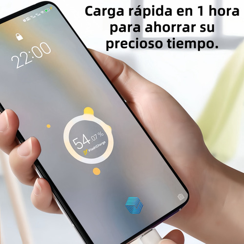 Cable Tipo C Carga Rapida Para Iphone15 Samsung Huawei 2m 6a