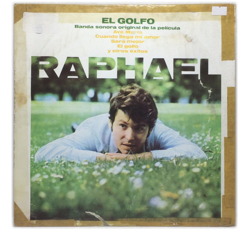 Vinilo Soundtrack Raphael - El Golfo Lp Argentina 1968