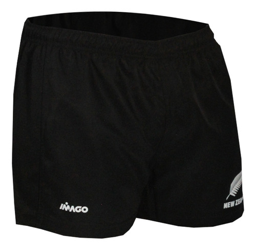 Short Rugby Nueva Zelanda Black Imago - Infantil