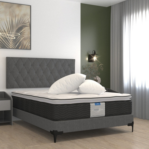 Colchón Individual Restonic Foam Ortopédico +2 Almohadas