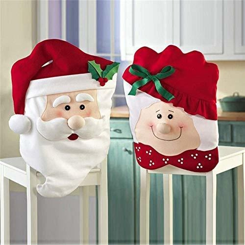 Fundas Para Sillas De Cocina Navideñas Con Mr Mrs Fath...