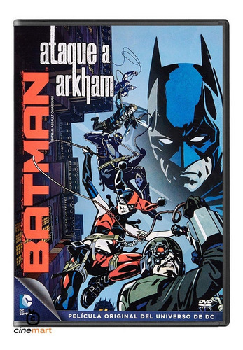 Batman Assault On Arkham Ataque A Arkman Pelicula Dvd