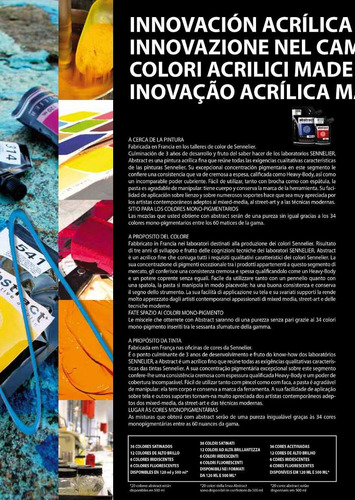 Imagen 8 de 10 de Acrilico Abstract Sennelier 120 Ml