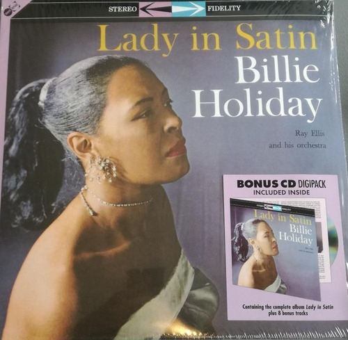 Billie Holiday - Lady In Satin Vinilo + Cd Nuevo Obivinilos