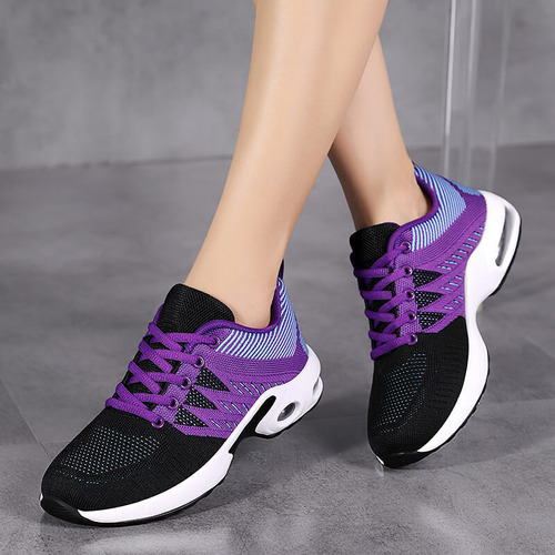 Tenis Ortopédicos Flexibles Zapatos Planos Elásticos Mujer