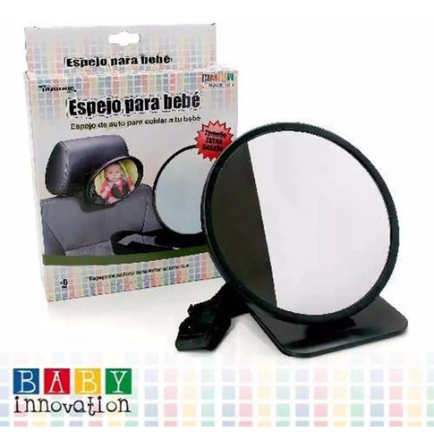 Imagen 3 de 6 de Espejo Grande Para Auto Mod 31 Baby Innovation