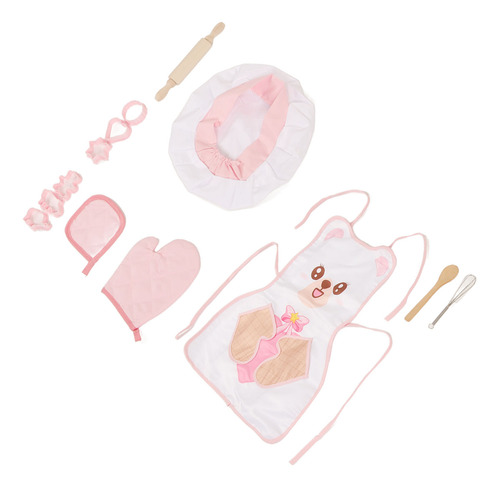Juego De Juguetes Para Repostería Y Chef Para Niños, Cómodo,