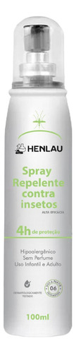 Kit 5 Repelente De Insetos Bebe Ao Adulto 4h Ir3535 100ml