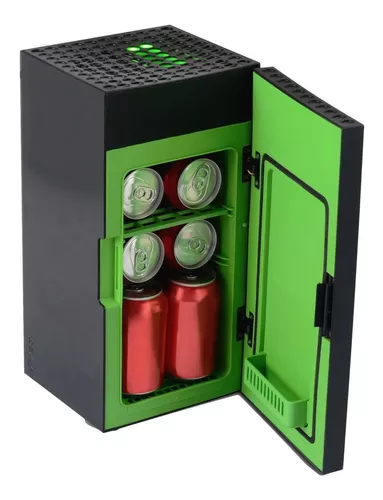 Xbox Series X Mini Refrigerador 8 Latas Capacidad Con Luz