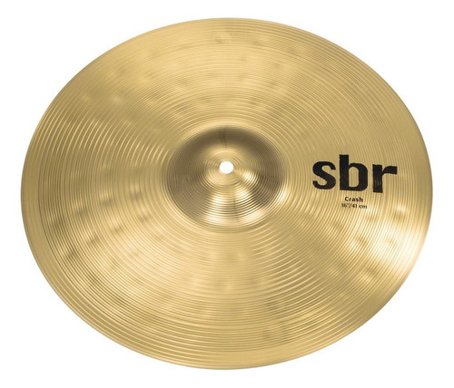 Crash Sabian Sbr De 16 Pulgadas - Crash Sbr Sbr1606 Diámetro 16 In