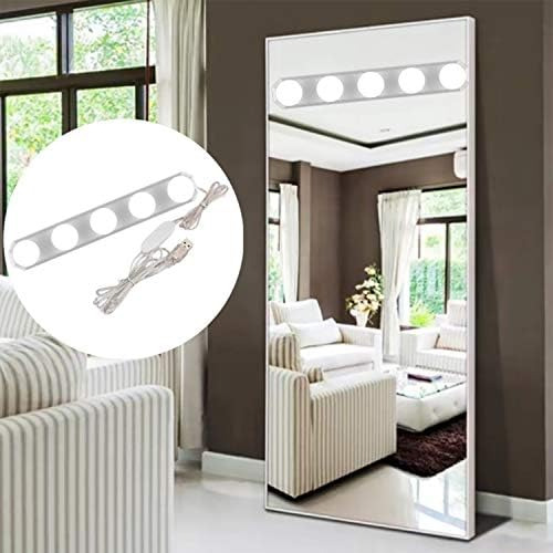Tomshine Led Vanity Para Espejo 5 Bombillas 3 Modos De Color