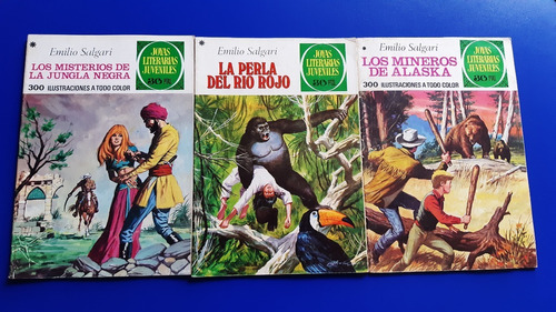 Coleccion 3 Revistas Comic Emilio Salgari