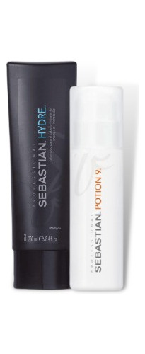 Sebastian Hydre  Dúo Shampoo 250 Ml + Potion 9 150 Ml