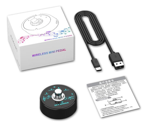 Controlador Bt Midi Foot Mini Midi Controller Midi Efector