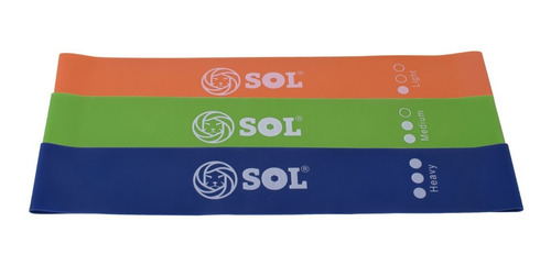Sol Fitness Tiraband Circular Banda Elastica Tension Media