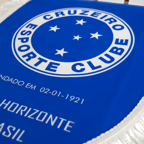 Flâmula Cruzeiro E.c. Cor Azul/branco