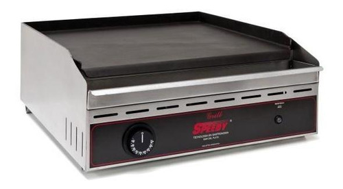 Plancha Electrica Lisa 1,2 Kw 23x42cm Speedy