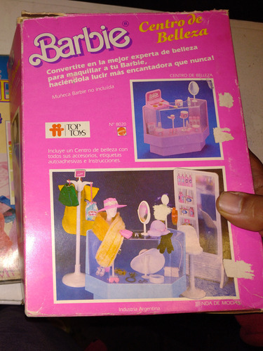 Set Bárbie Vintage Top Toys  Centro De Belleza 