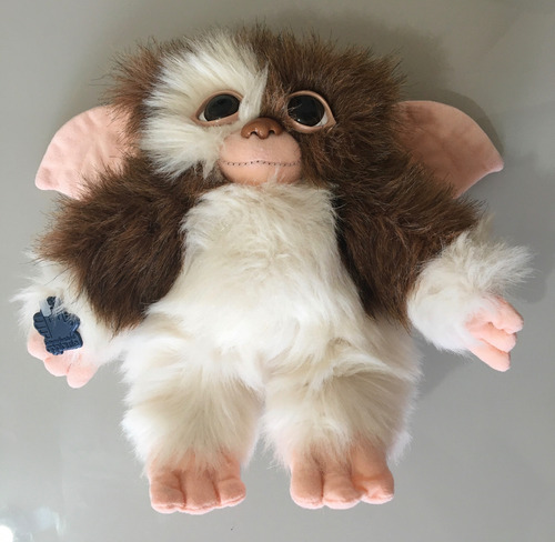 Pelúcia Gizmo Gremlins (26 Cm) Marrom/branco