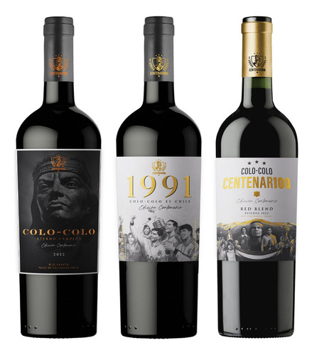 3 Vinos Colo Colo Collection