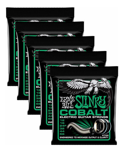 5 Cuerda Guitarra Electrica Ernie Ball Cobalt P02726 Ni