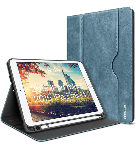 Funda Para iPad Mini Pu Cuero Smart Folio Soporte Proteccion
