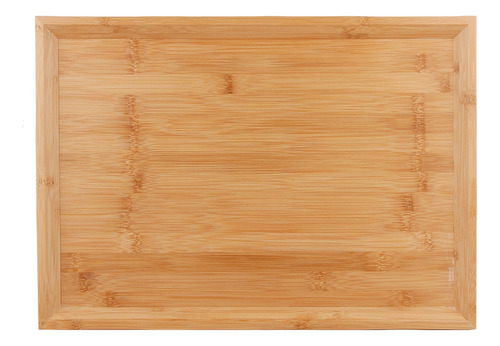 Bandeja Para Servir Comida Rectangular De Bambú Para Cocina