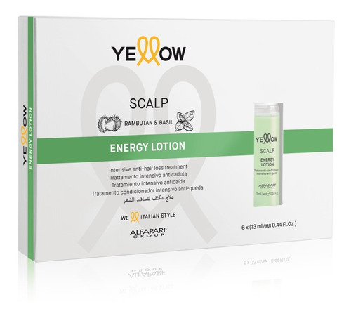 Yellow Scalp Trata. Anticaduta - mL a $3508