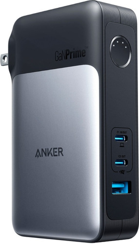Cargador Anker 733 10k Mah 2-in-1 With Gan And 65w Fast Wall