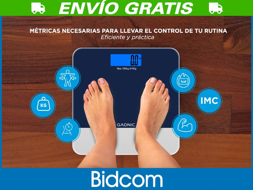 Balanza Corporal De Baño Digital Profesional G02 Kilos Salud