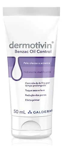 Hidratante Matificante Facial Dermotivin Benzac 50ml