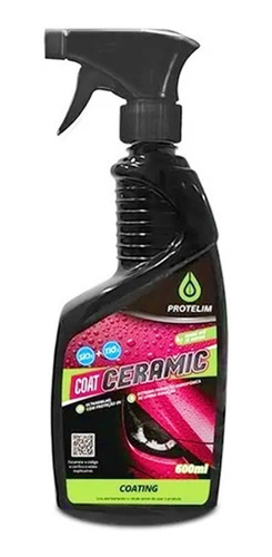 Proteção Hidrofóbica Coat Ceramic Coat 600ml - Protelim