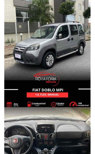 Fiat Doblo 1.8 MPI ADVENTURE 16V FLEX 4P MANUAL