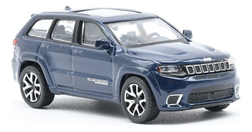 Camioneta Escala 1/64 Jeep Grand Cherokee 2019 Jkm Color Azul Oscuro