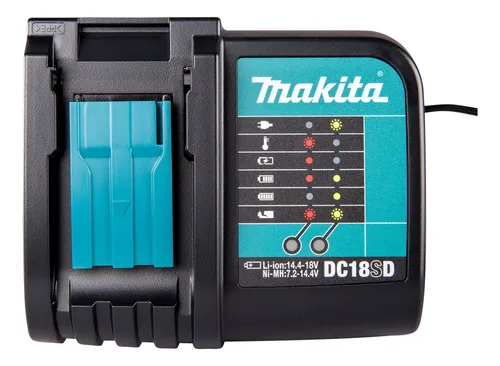 Kit Cargador Dc18sd + Batería Bl1830b 3ah Makita