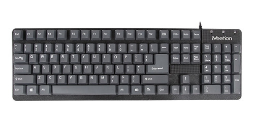 Teclado Para Pc Alámbrico Meetion Hogar Y Oficina Utory