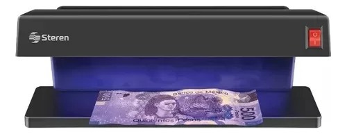 Detector De Billetes Falsos Steren Lampara Luz Ultravioleta