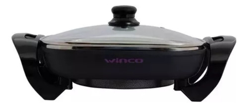 Sartén Eléctrica Calor Winco W54 - Negro 1500w. Usada