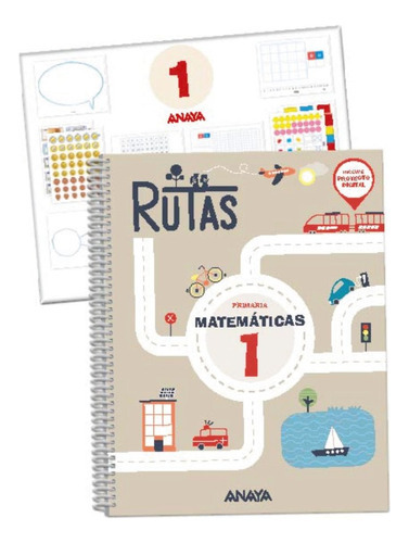 Matematicas 1ãâºep Andalucia Rutas 23, De Aa.vv. Editorial Anaya Educacion, Tapa Blanda En Español