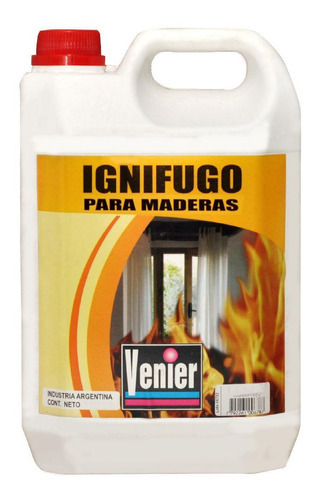 Ignífugas interior Venier Ignífugo para madera color - 5L