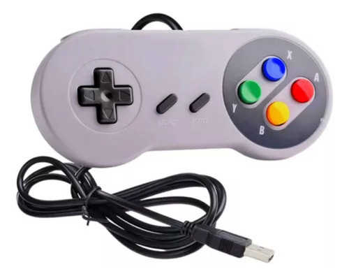 Controle Joystick De Super Nintendo Para Pc, Com Entrada Usb