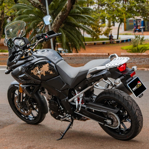 Imagem 4 de 10 de Moto Suzuki V-strom 1000 Cor Preta Ano 2018