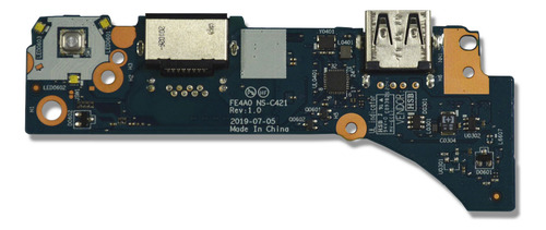 Placa Usb Power Notebook Lenovo Thinkpad E14 Ns-c421