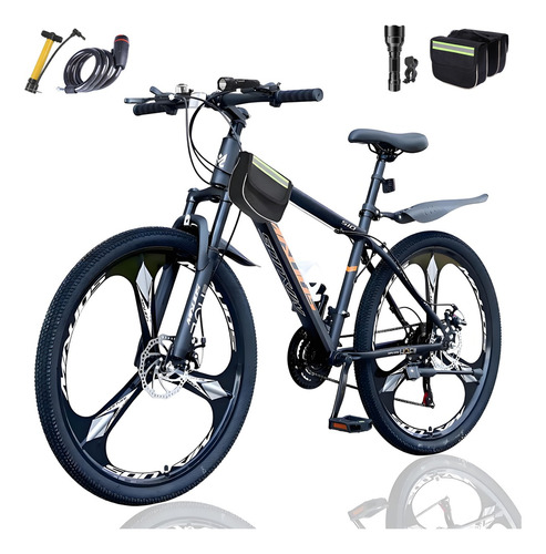 Bicicleta De Montaña Frenos Disco Con Ajuste 21 Velocidades