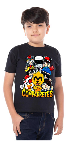 Remeras Camisetas Polos Para Niños De Los Compadretes
