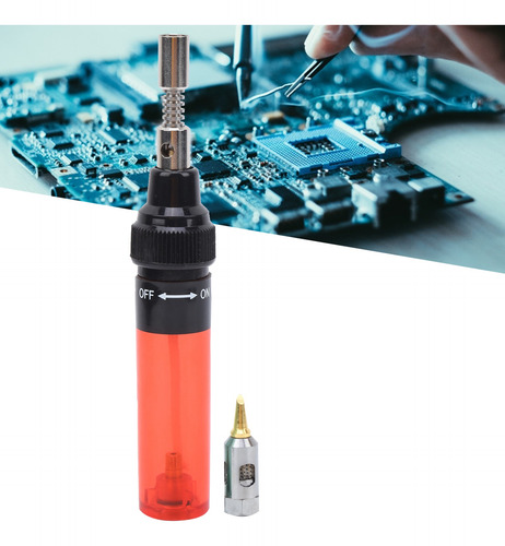 Pluma De Soldador De Gas Portátil De 8 Ml (rojo)