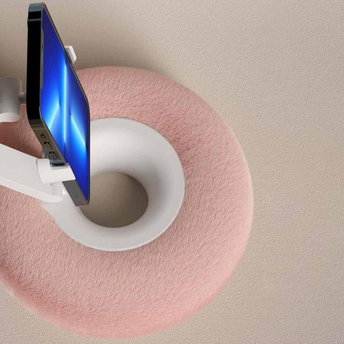 Pillow Mobile Phone Tablet Pc Rotating Stand, Transmissão Ao